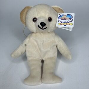 Snuggle Fabric Softener Bean Bear Plush VTG 1999 Small 8" Floppy Lever Brothers